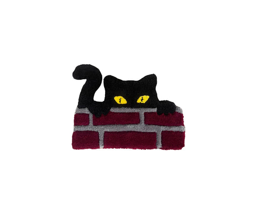 Petit tapis tufté à la main par Mood Creations.