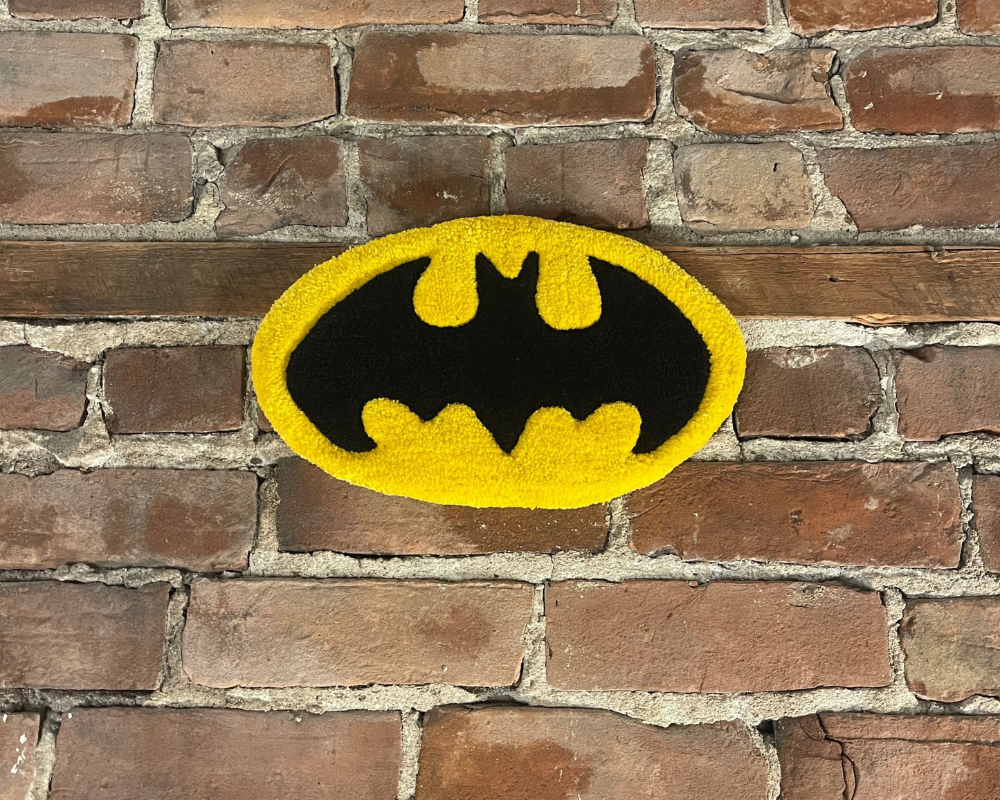 Tapis personnalisé du logo de Batman